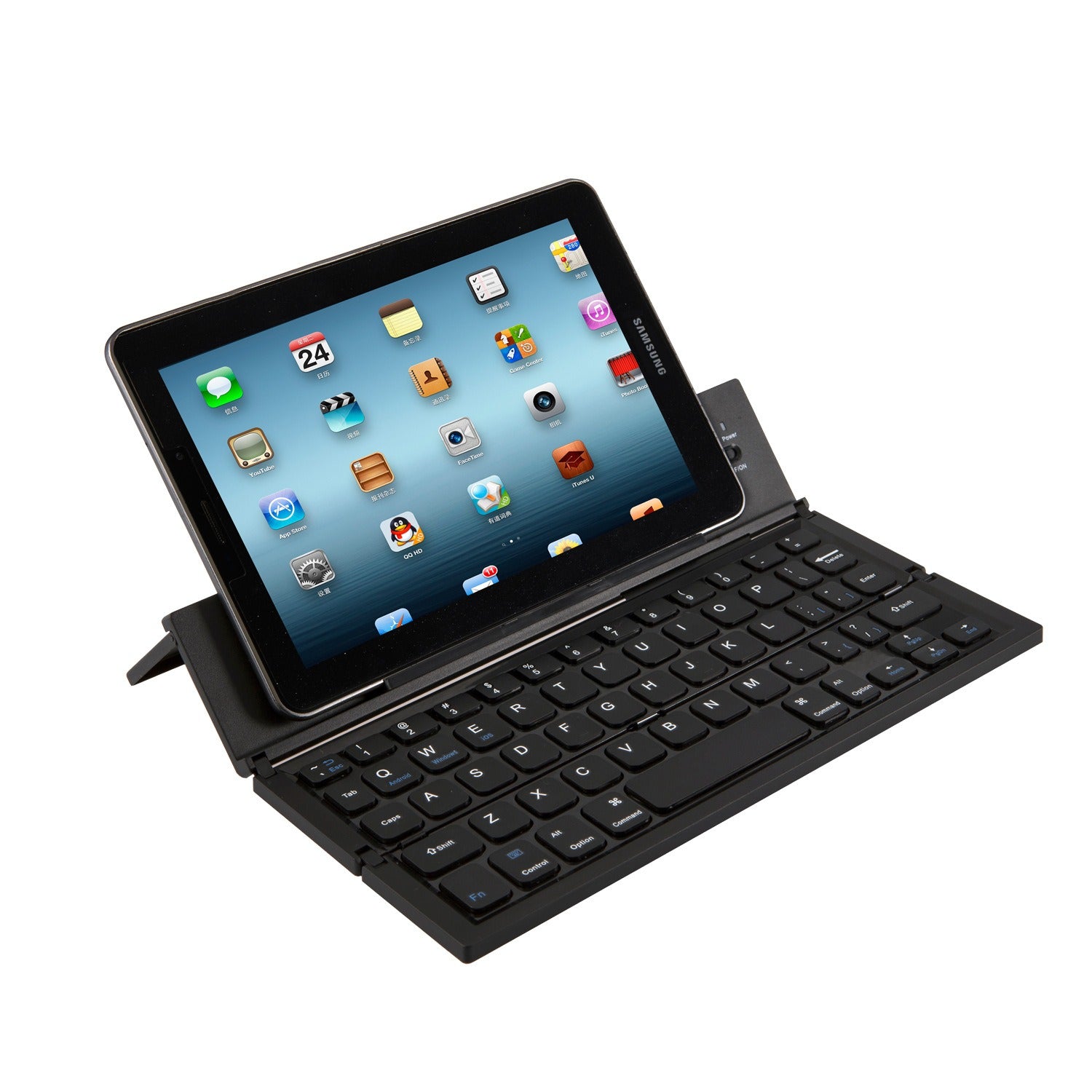 Clavier Bluetooth Pliable 3 Volets — Ultra-Portable Business