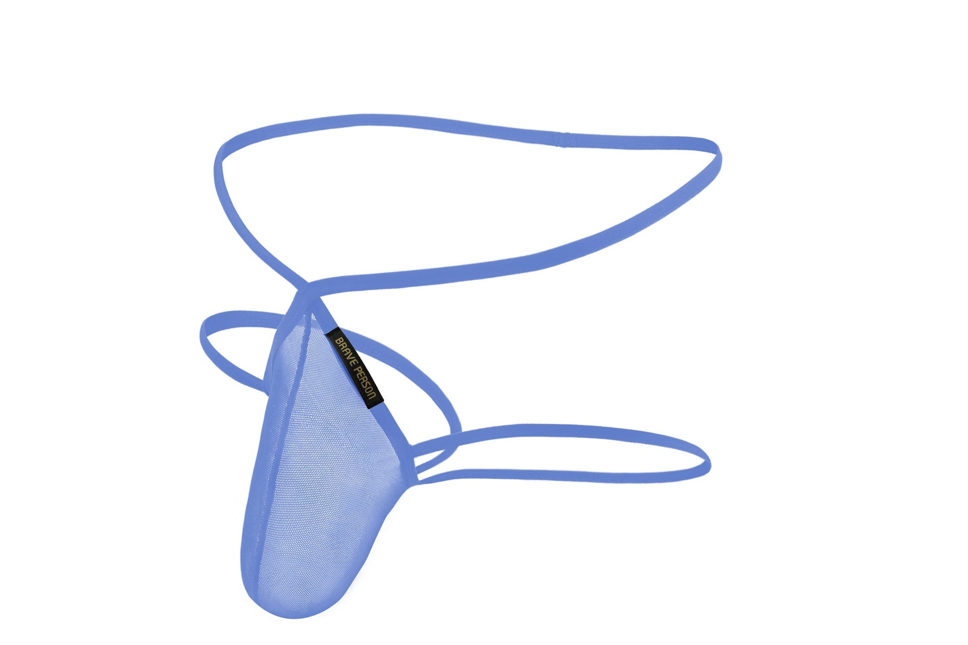 Slip Homme Transparent Mesh Taille Basse — G-String Respirant
