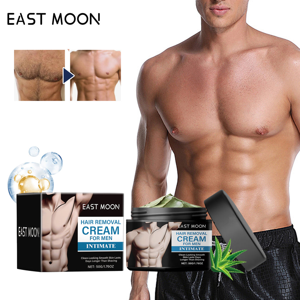 Crème Dépilatoire Homme — Douce, Efficace & Peau Lisse Sans Irritation