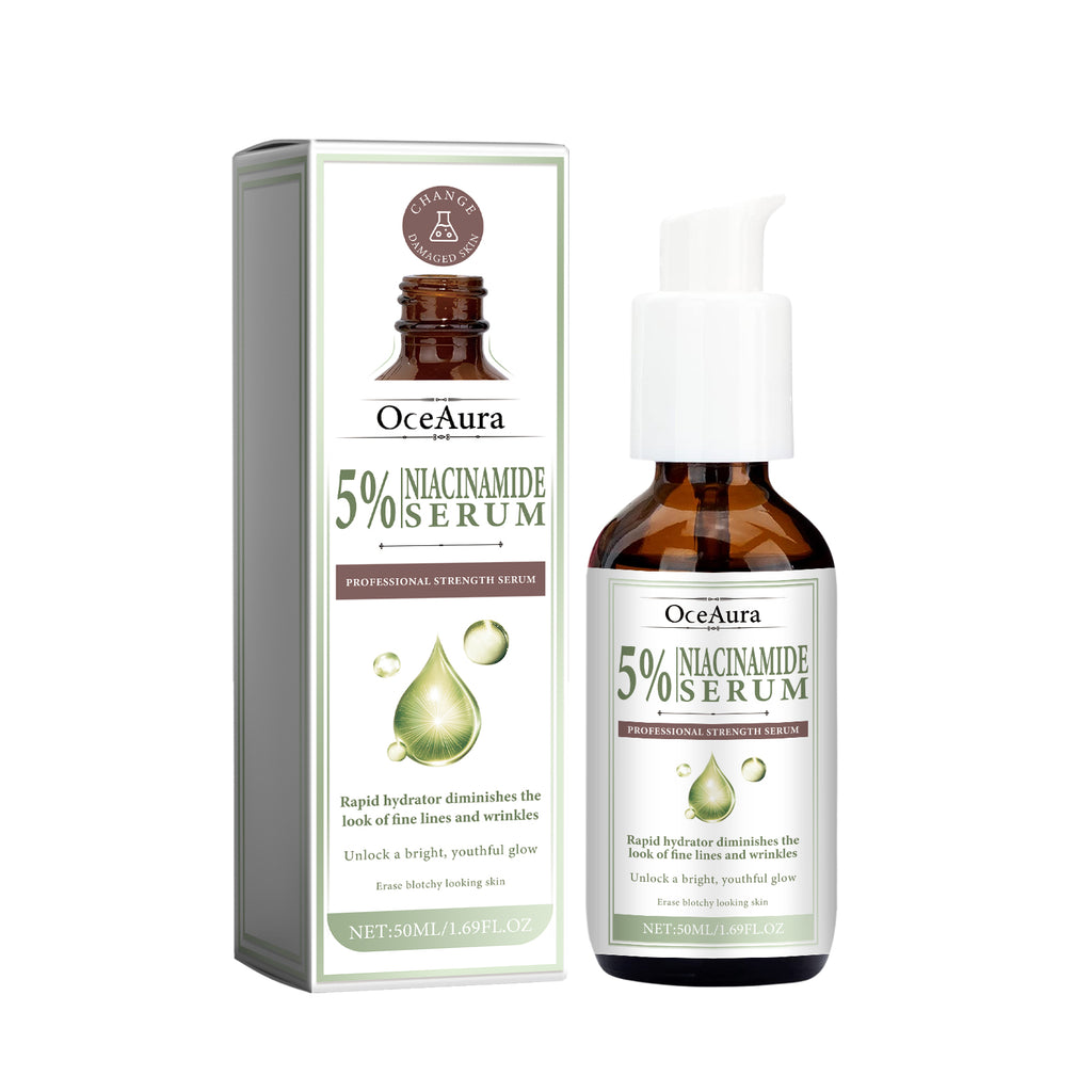 Sérum Niacinamide 5% — Anti-Taches, Pores Resserrés & Éclat Uniforme