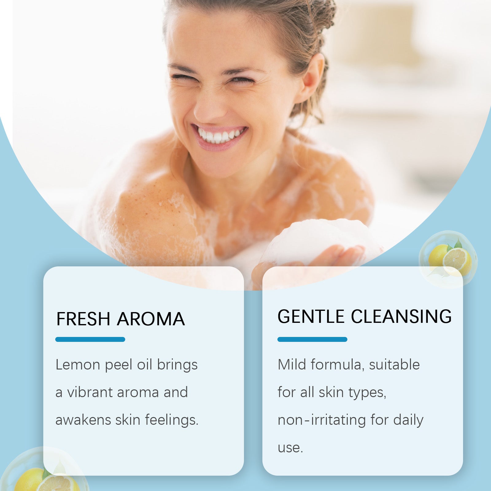 Savon Corps Citron & Curcuma — Éclaircissant, Pores Purifiés & Peau Lumineuse