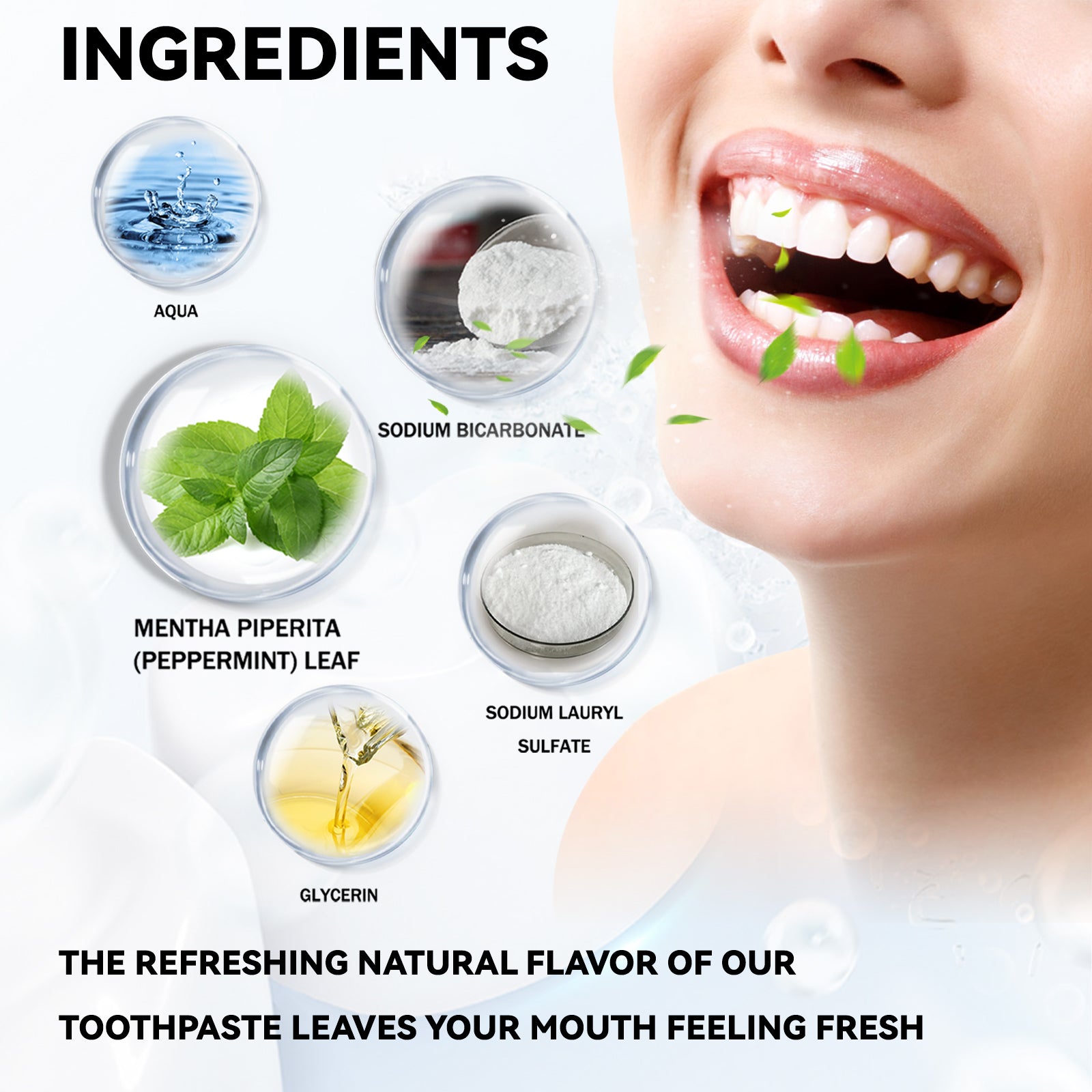Dentifrice Enzyme Blanchissant — Anti-Taches Jaunes, Réparation Émail & Haleine Fraîche