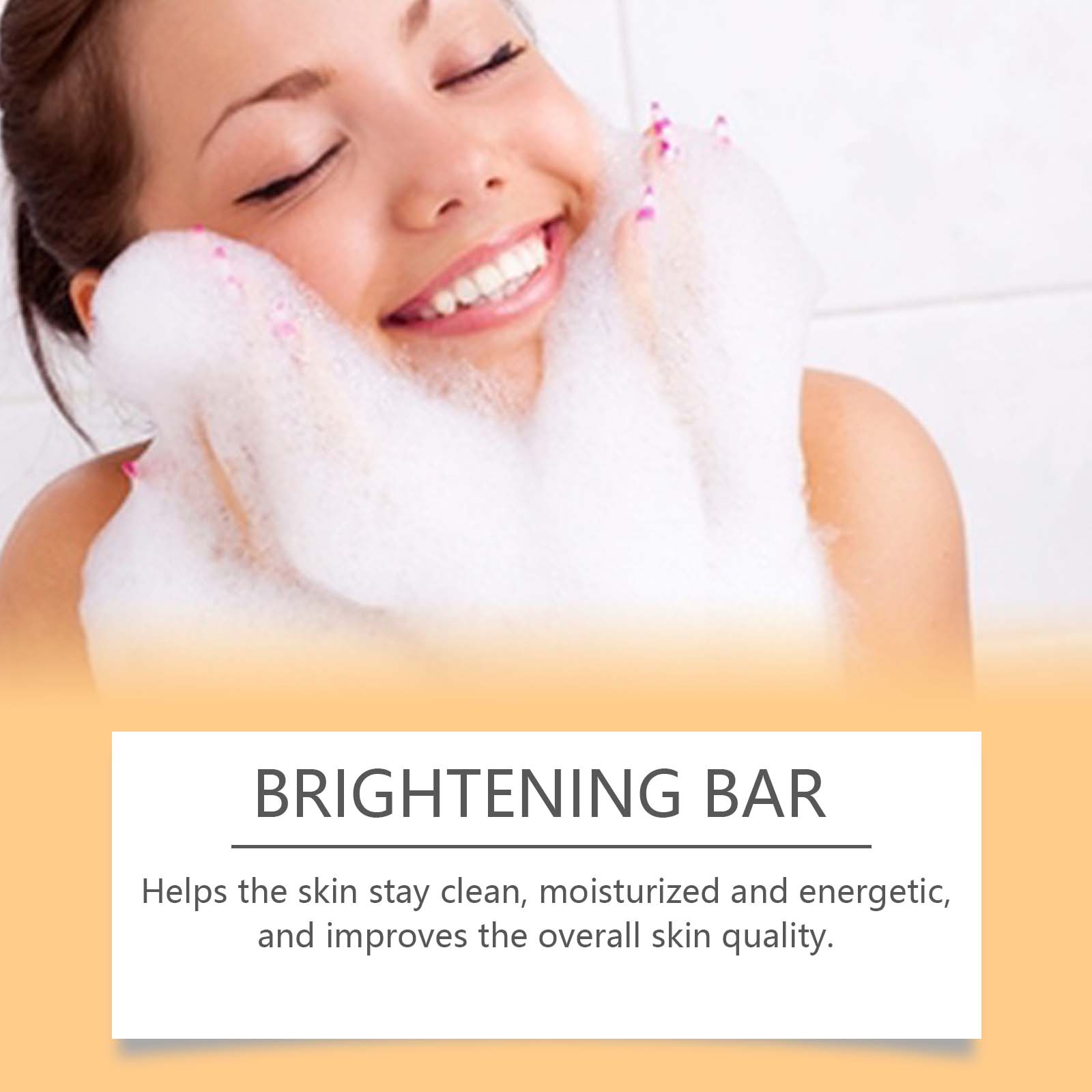 Savon Nettoyant OceAura Citron & Curcuma — Doux, Éclaircissant & Soin Visage Corps