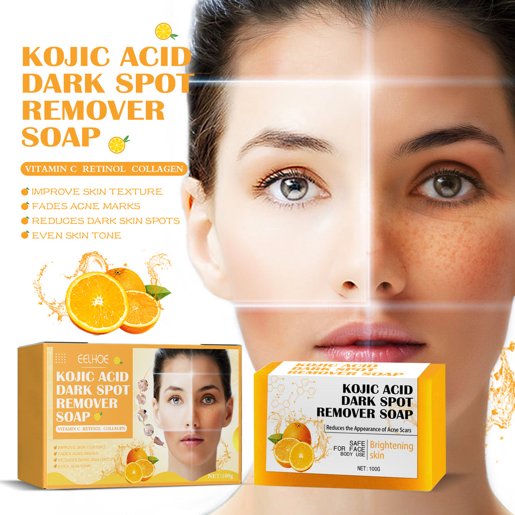 Savon Acide Kojique Exfoliant — Anti-Taches, Pores Nets & Peau Lumineuse