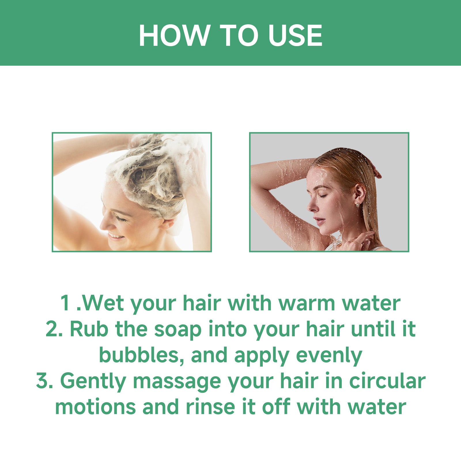 Savon Shampoing Hydratant — Doux, Contrôle Sébum & Cheveux Brillants Nourris