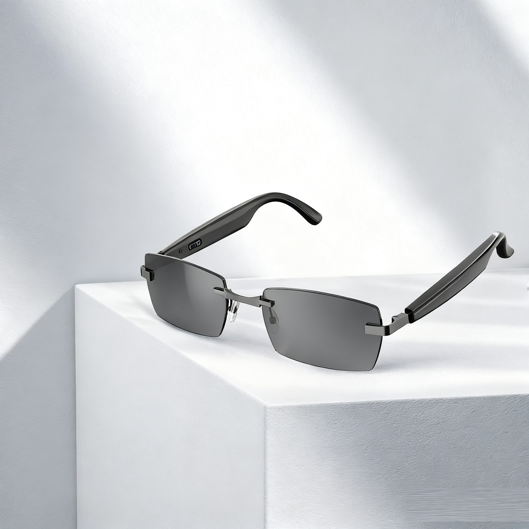 Lunettes Traducteur IA HY-C8 — 75 Langues Bluetooth Conférence