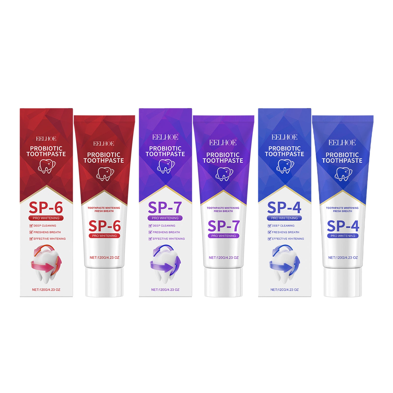 Dentifrice Probiotique Soin Quotidien — Anti-Odeur, Nettoyage & Dents Saines