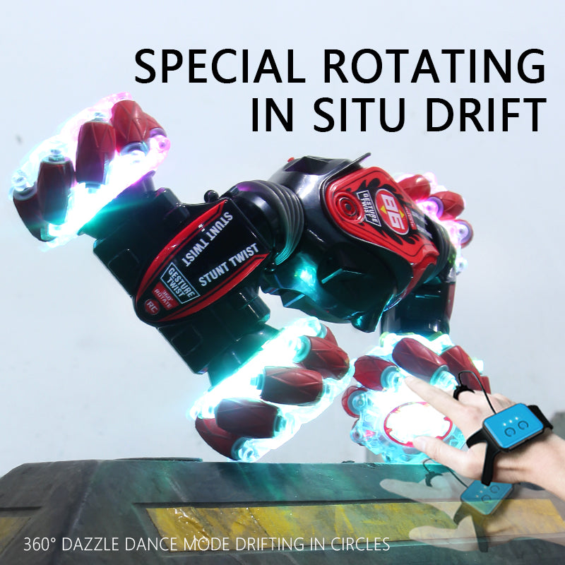 Voiture RC Stunt Geste Sensing — Dérive Latérale Tout-Terrain
