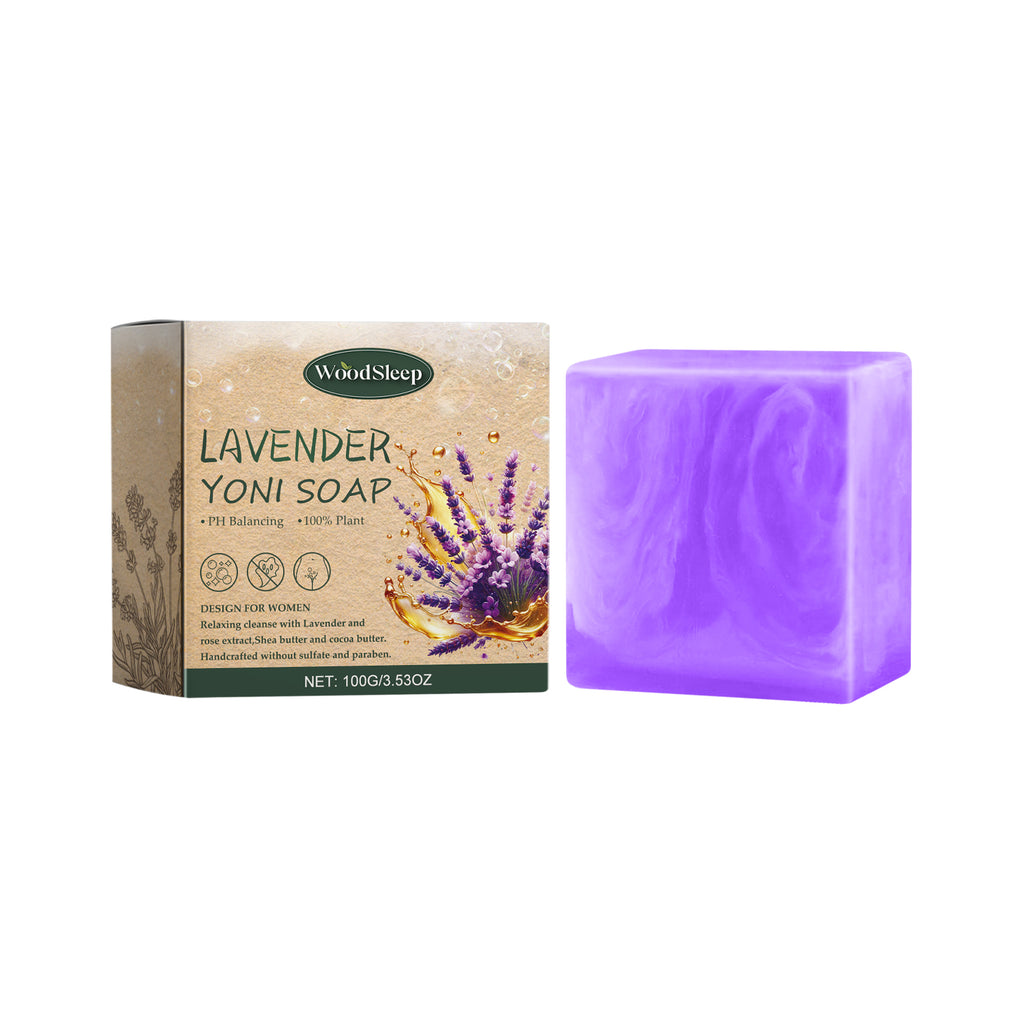 Savon Lavande Apaisant Femme — Anti-Démangeaisons, Déodorant & Hydratant