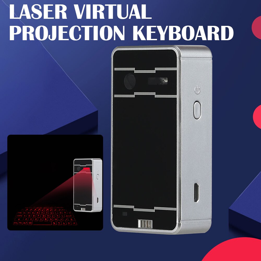 Clavier Laser Virtuel Travor — Projection Infrarouge Smartphone & PC