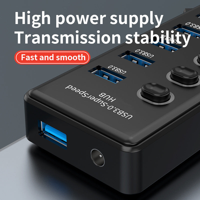 Hub USB-C 11-en-1 — USB 3.0 & Expansion Mobile