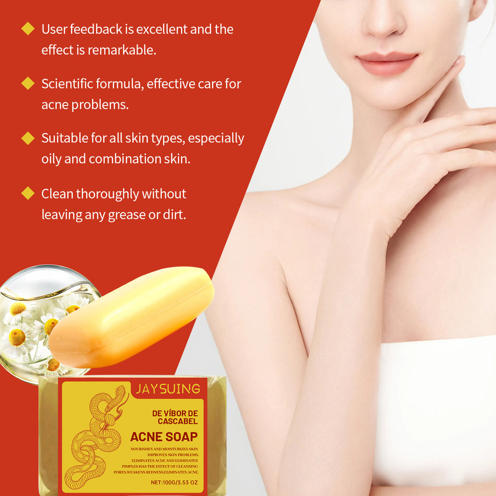 Savon Anti-Acné Dos & Corps — Purifiant, Lissant & Peau Nette