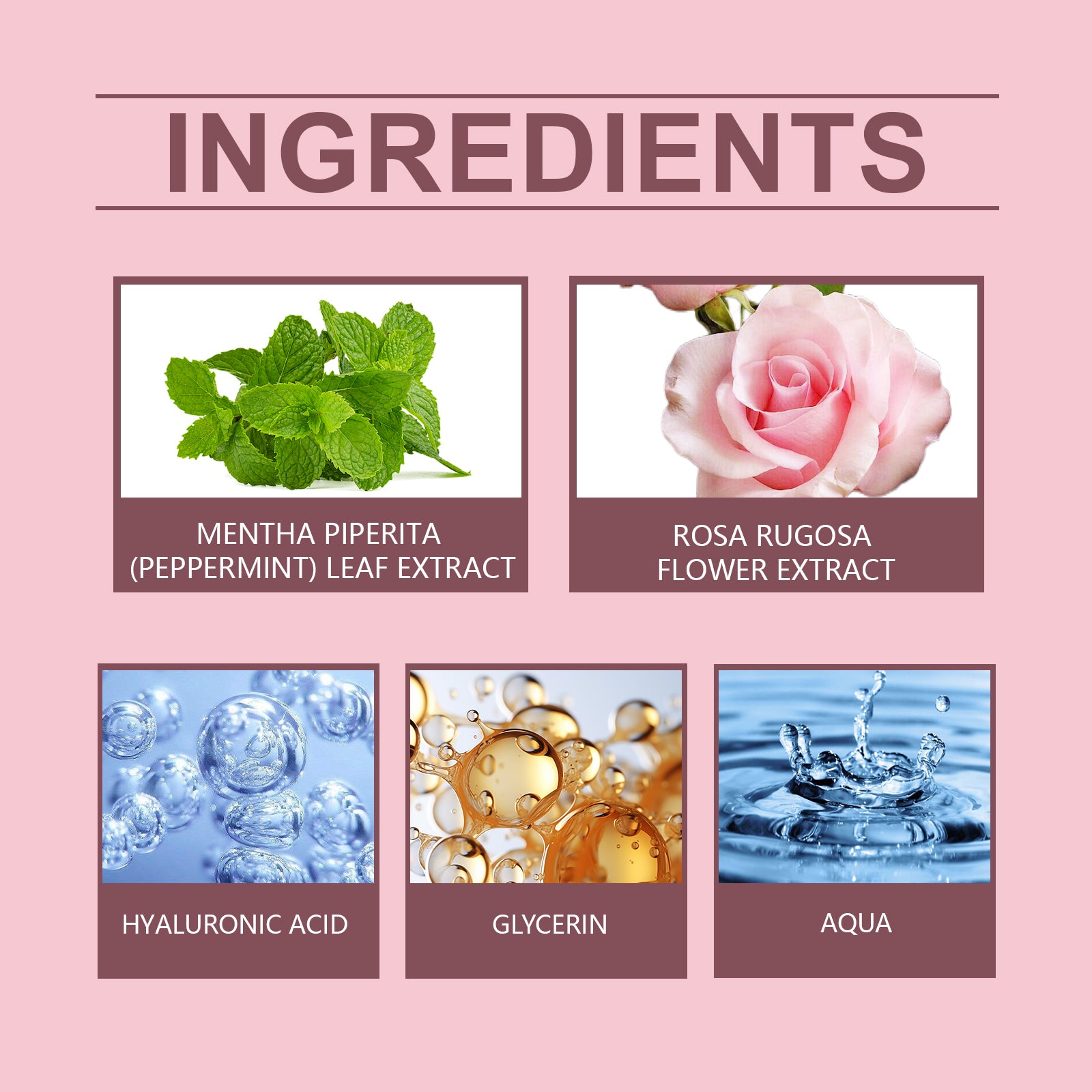 Parfum Bille Rose — Fragrance Fraîche & Confortable, Corps Parfumé Toute la Journée