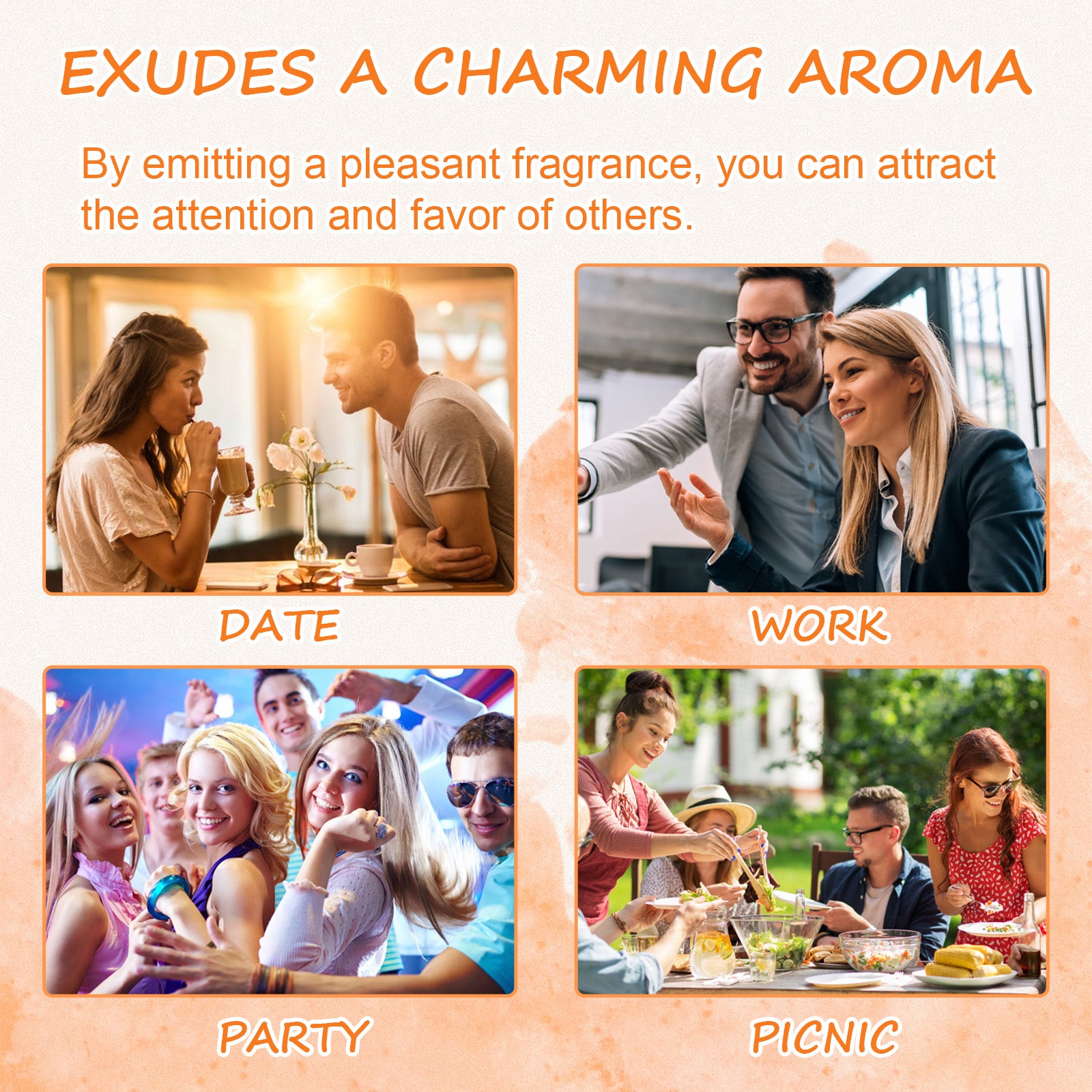 Parfum Dopamine Niche — Fragrance Fruitée, Légère & Couple Dating