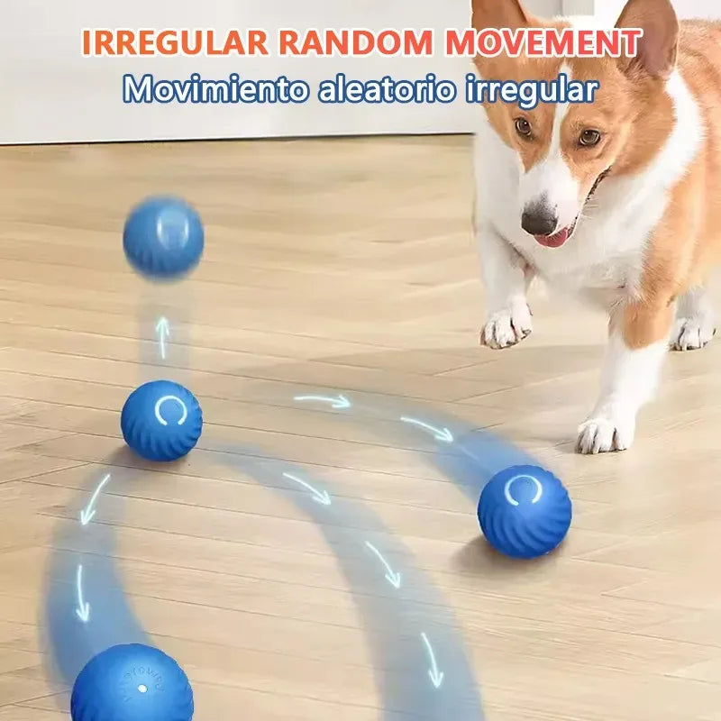 Balle Jouet Intelligente Chien — Interactive Électronique Rechargeable
