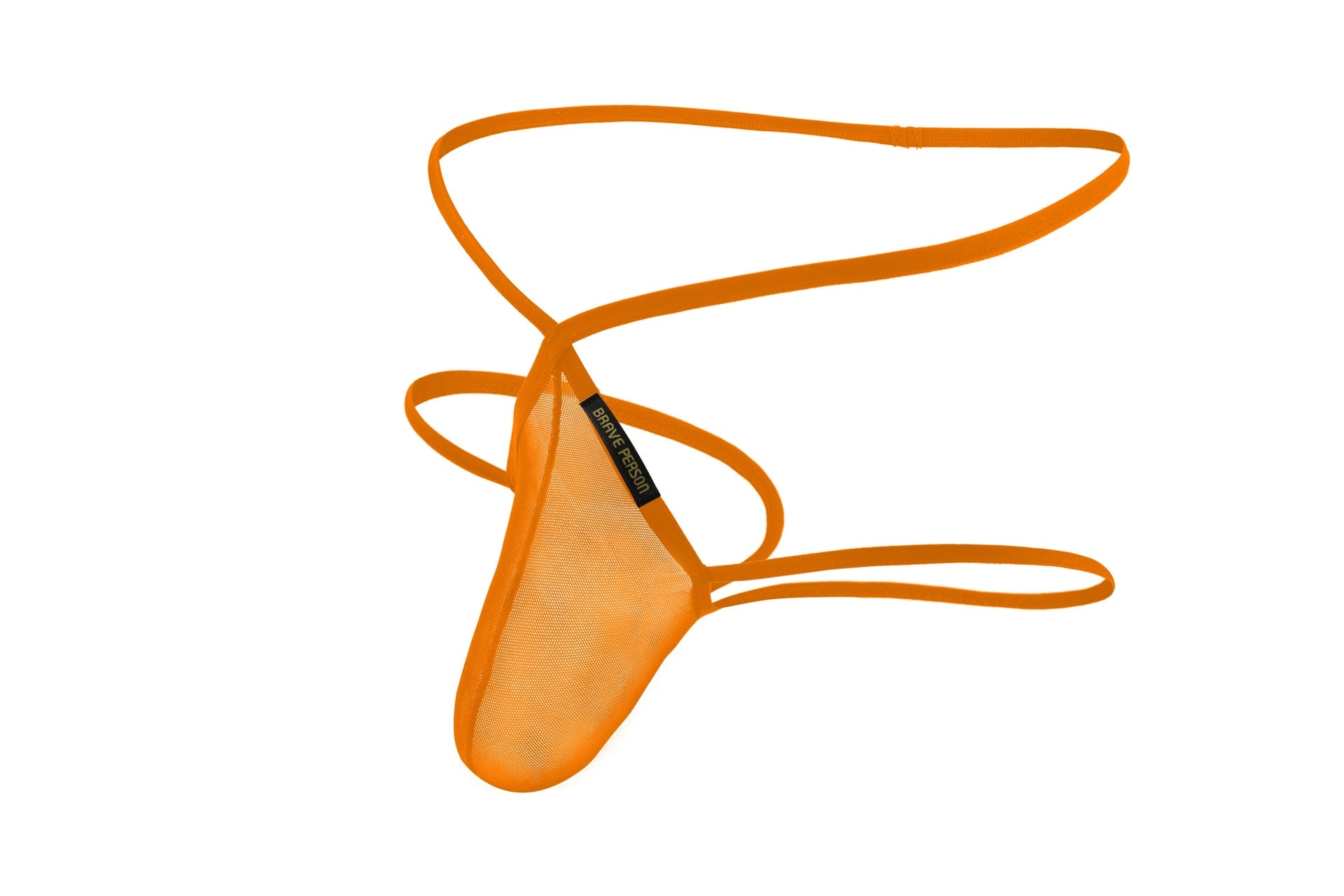 Slip Homme Transparent Mesh Taille Basse — G-String Respirant