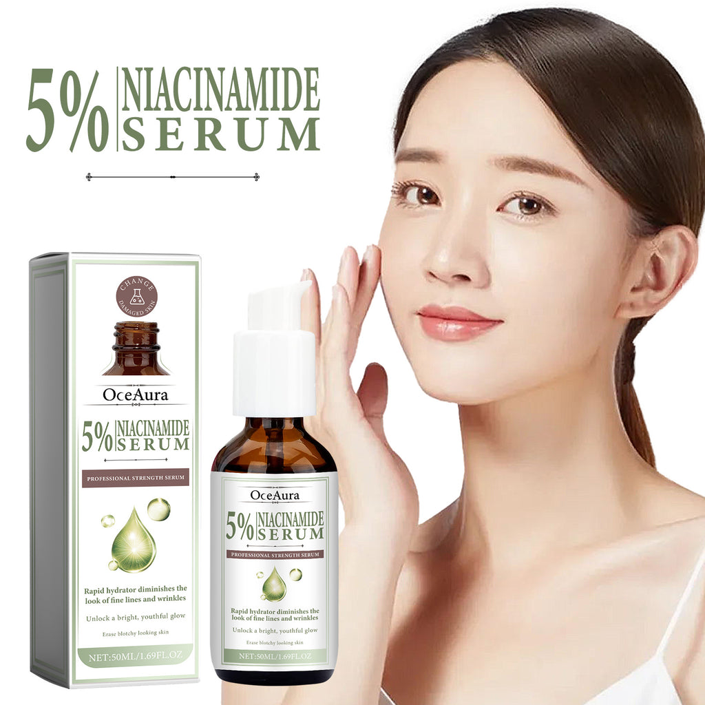 Sérum Niacinamide 5% — Anti-Taches, Pores Resserrés & Éclat Uniforme