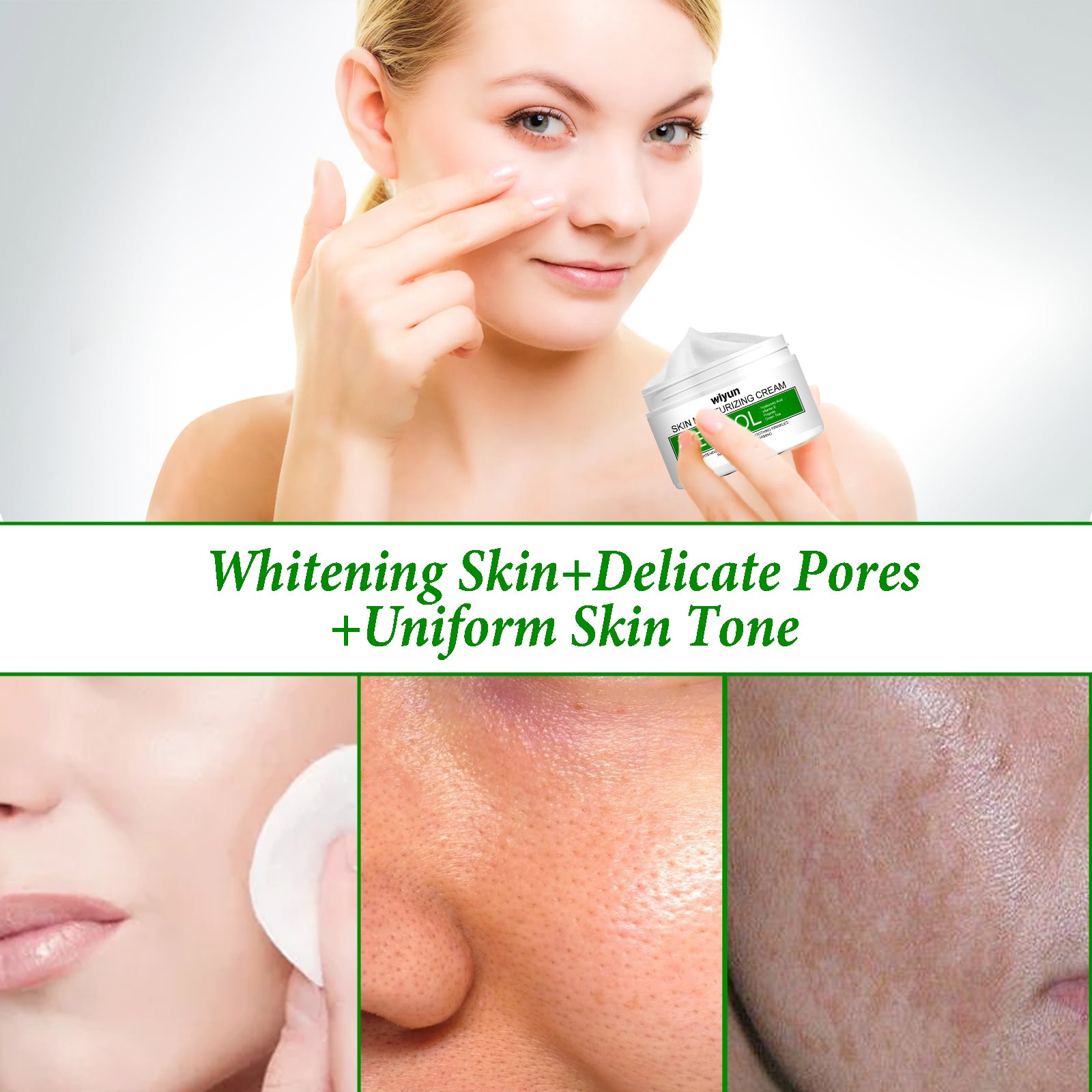 Crème Rétinol WIYUN — Hydratante, Anti-Terne & Réparatrice Peau