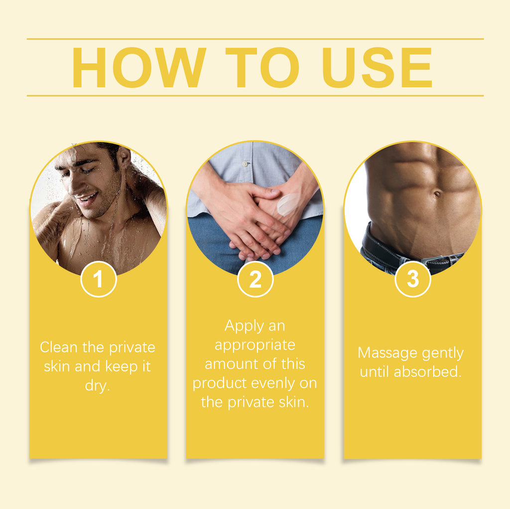 Men's Body Care Cream Men's Daily Body Care Cleansing Deodorant Treatment Cream