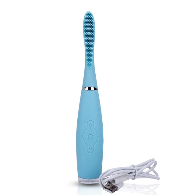 Brosse à Dents Électrique Sonique — Rechargeable USB, Waterproof & Blanchissante