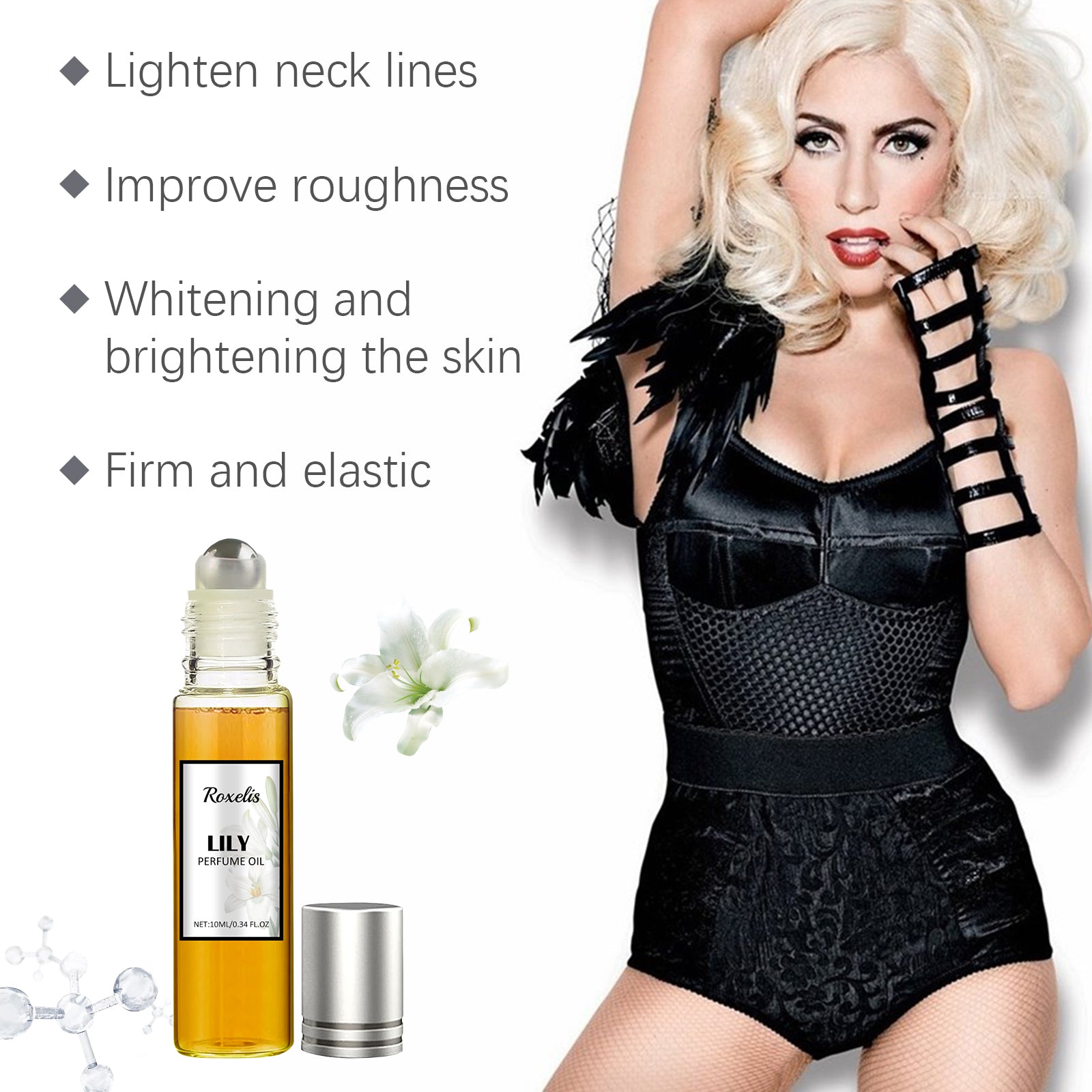 Parfum Bille Lily Phéromone Femme — Fragrance Douce & Portable, Longue Tenue