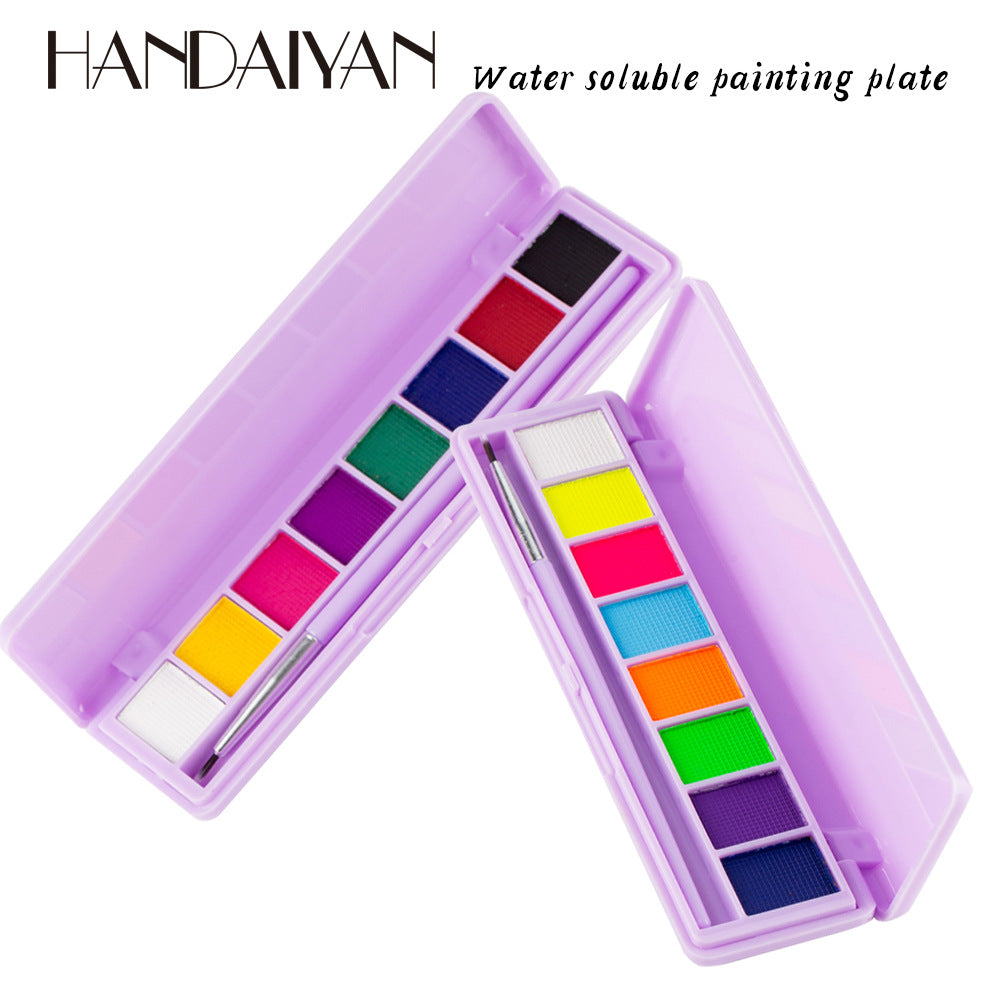 HANDAIYAN Water Soluble Body Paint Cream Eyeliner Eye Shadow Ultraviolet Luminous Paint Face And Body Paint
