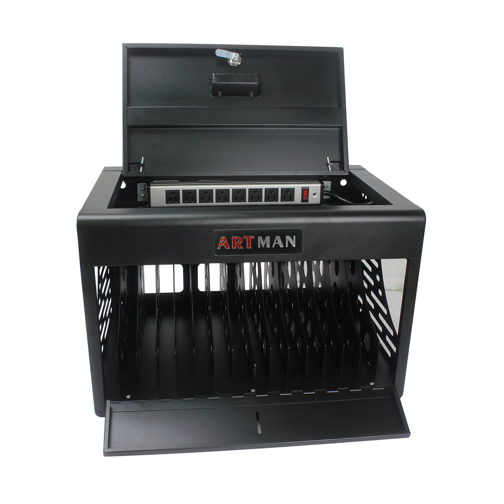Armoire de Charge 16 Baies — Station Laptop & Chromebook