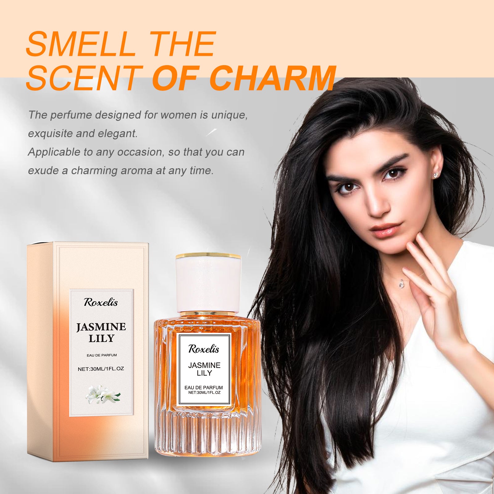 Parfum Phéromone Lily Femme — Fragrance Légère & Naturelle, Longue Tenue