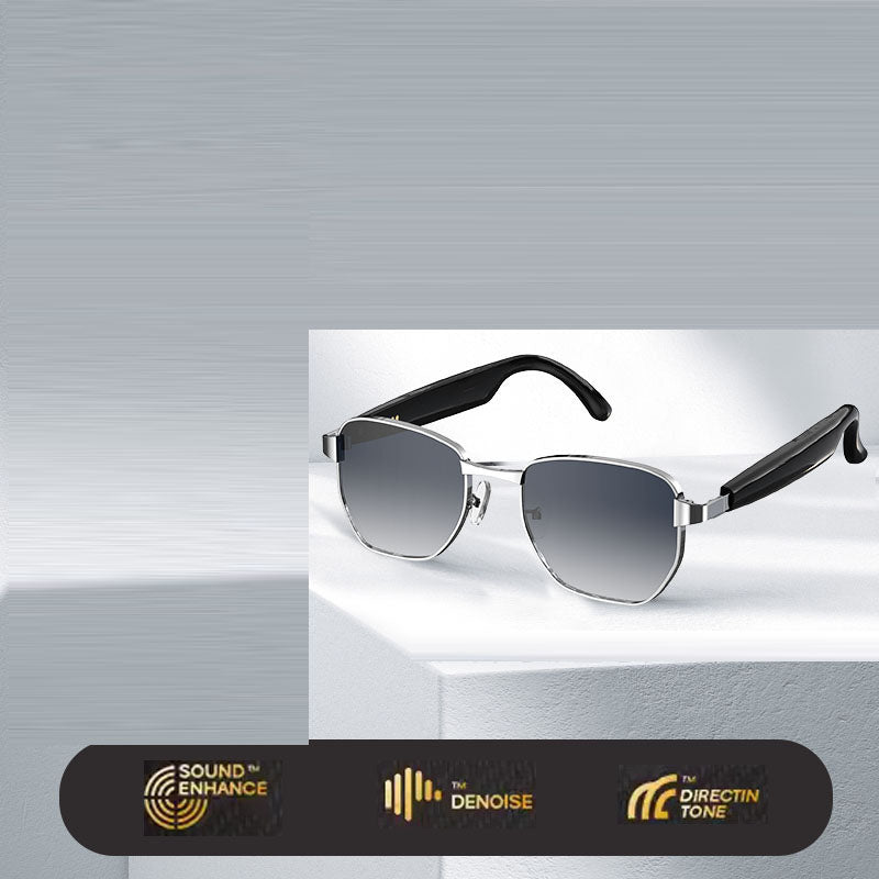 Lunettes Traducteur IA HY-C8 — 75 Langues Bluetooth Conférence
