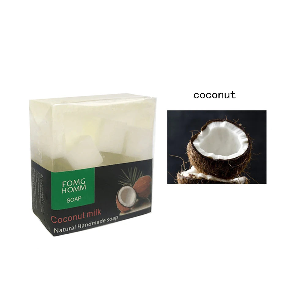 Savon Naturel Thaïlandais Fruits & Rose — Exfoliant, Hydratant & Multi-Soin