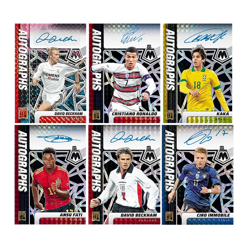 Panini Football Star Card Diy Homemade Neymar Cristiano Ronaldo Lamine Yamal Lionel Messi Signature Collection Card Toys Gift