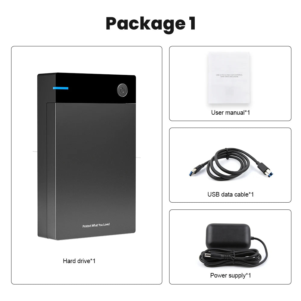 New Hyperspin Attraction Gaming HDD Retro Game Console with 100,000 Games for PS4/PS3/PS2/WII/WIIU Portable HDD for PC/Laptop