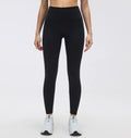 Black Polka - Dot Yoga Leggings And Stand - Up Collar Jacket A Slimming, Figure - Hugging Sportswear Set - SUKSU - selling