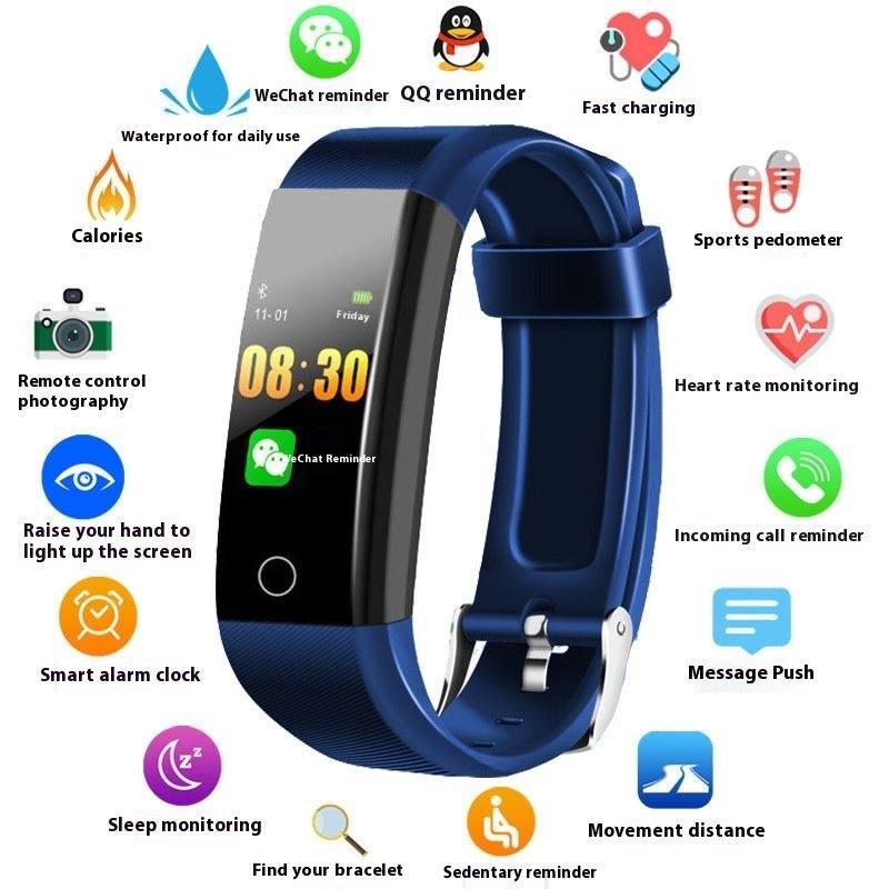 Blood Pressure Heart Rate Sports Bracelet Men And Women - SUKSU - selling