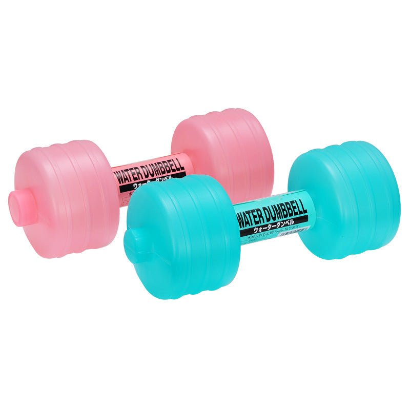 Body Building Water Dumbbell Weight Dumbbells Slimming Fitness Gym Equipment Yoga for Training Sport Plastic Bottle Exercise - SUKSU - selling