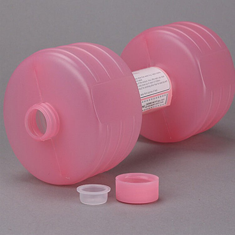 Body Building Water Dumbbell Weight Dumbbells Slimming Fitness Gym Equipment Yoga for Training Sport Plastic Bottle Exercise - SUKSU - selling