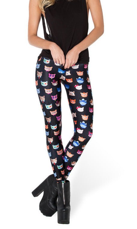 Cool Cat Leggings - SUKSU - selling