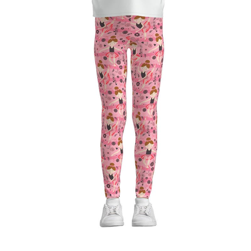 Digital Printing Leggings Girls Leggings Thin Stretch Pants - SUKSU - selling
