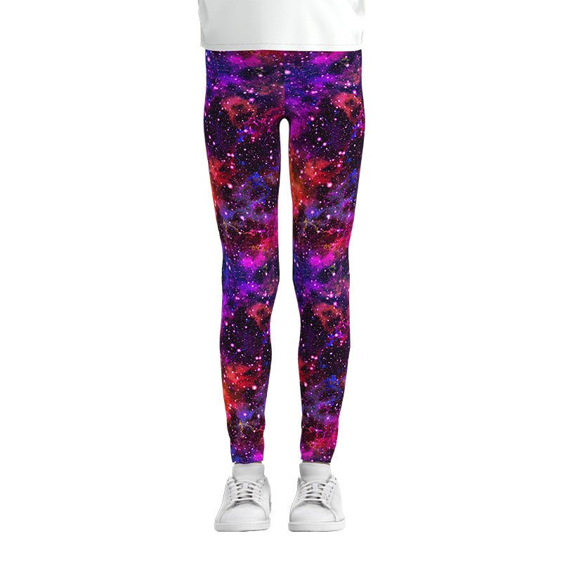 Digital Printing Leggings Girls Leggings Thin Stretch Pants - SUKSU - selling