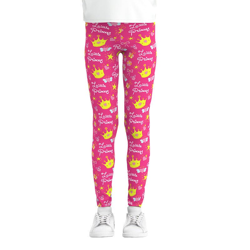 Digital Printing Leggings Girls Leggings Thin Stretch Pants - SUKSU - selling