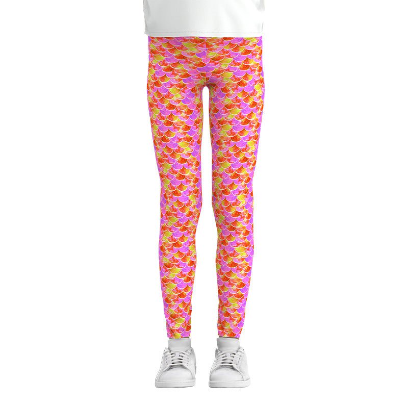 Digital Printing Leggings Girls Leggings Thin Stretch Pants - SUKSU - selling