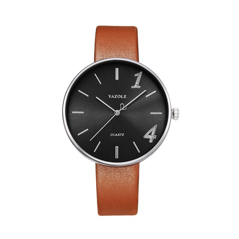Fashionable Men And Women Couple Watches Trendy Waterproof - SUKSU - selling