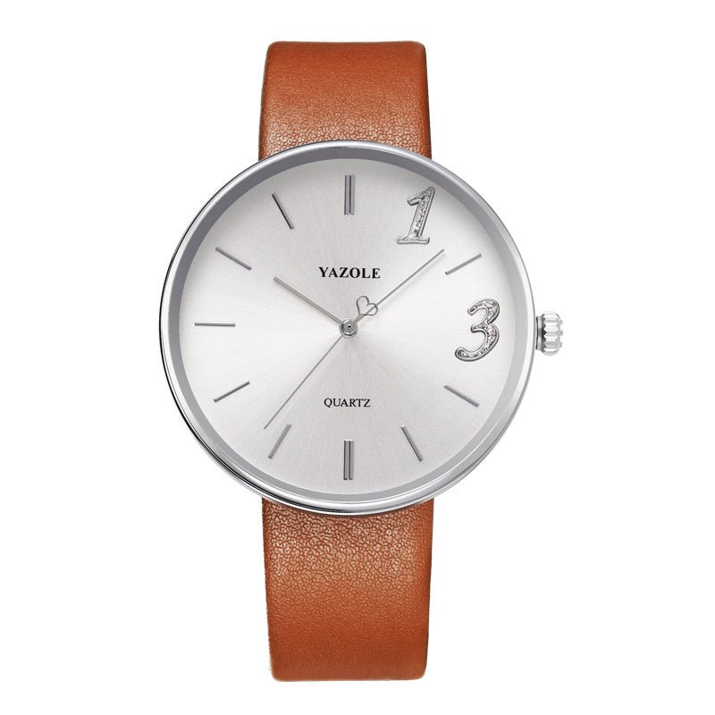 Fashionable Men And Women Couple Watches Trendy Waterproof - SUKSU - selling