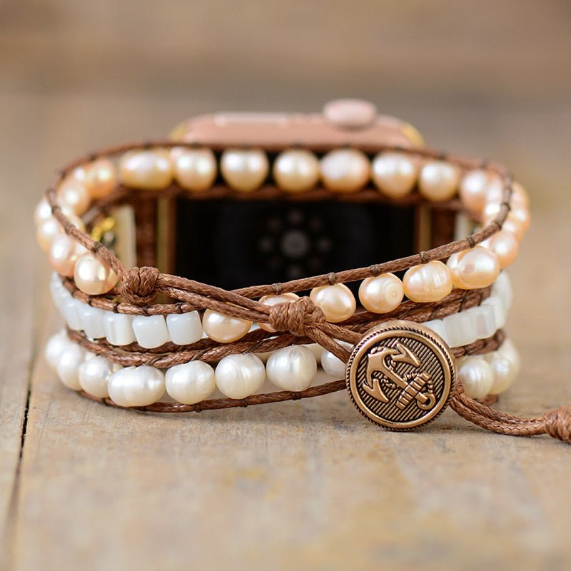Handmade Pearl Strap For Men And Women - SUKSU - selling