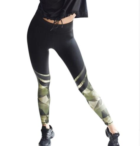 Harajuku Push Up Fitness Legging Camouflage Stripe Bodybuilding Women's leggings Sportswear Athleisure Female Pant Sale - SUKSU - selling