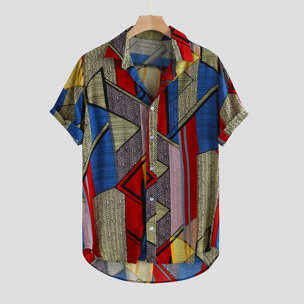 Hawaii Shirts Men Hip Hop Printing Shirts - SUKSU - selling