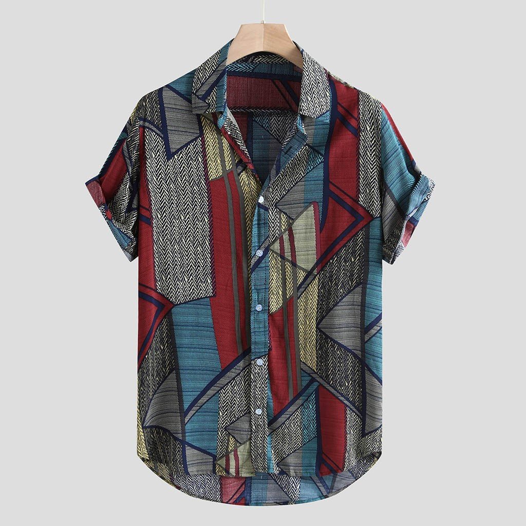 Hawaii Shirts Men Hip Hop Printing Shirts - SUKSU - selling
