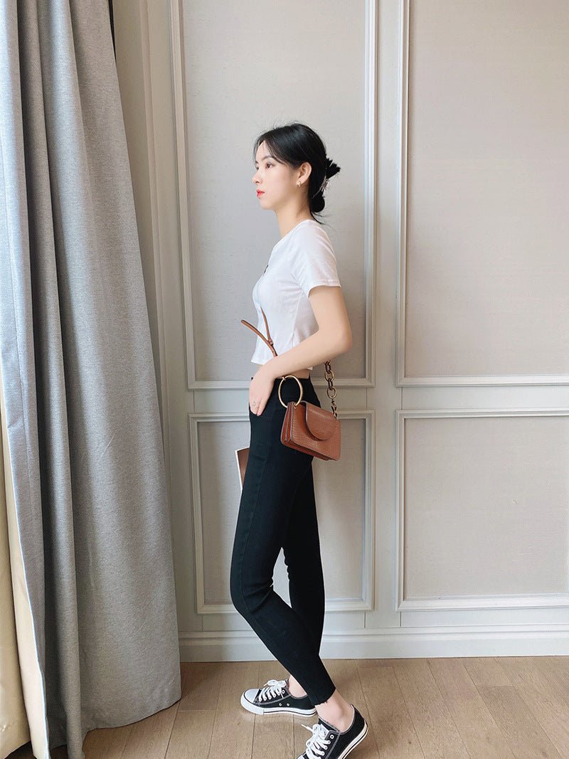 Leggings Stretch Slim Leggings - SUKSU - selling