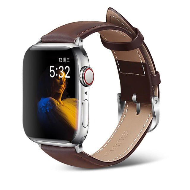 Men and women business genuine leather cow leather pin buckle - SUKSU - selling