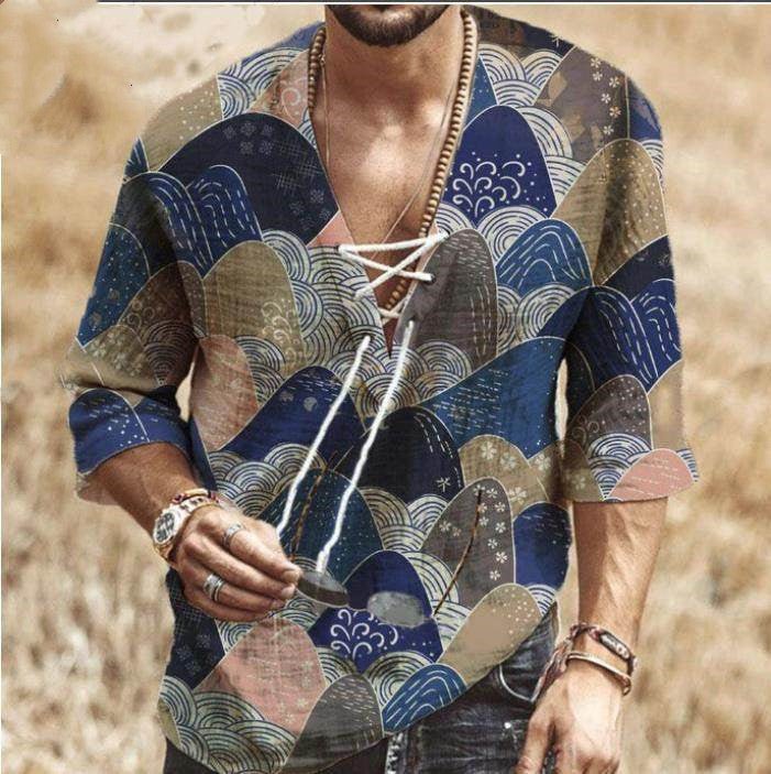 New Large Size Loose Hot style Men Shirts Male T Shirts - SUKSU - selling